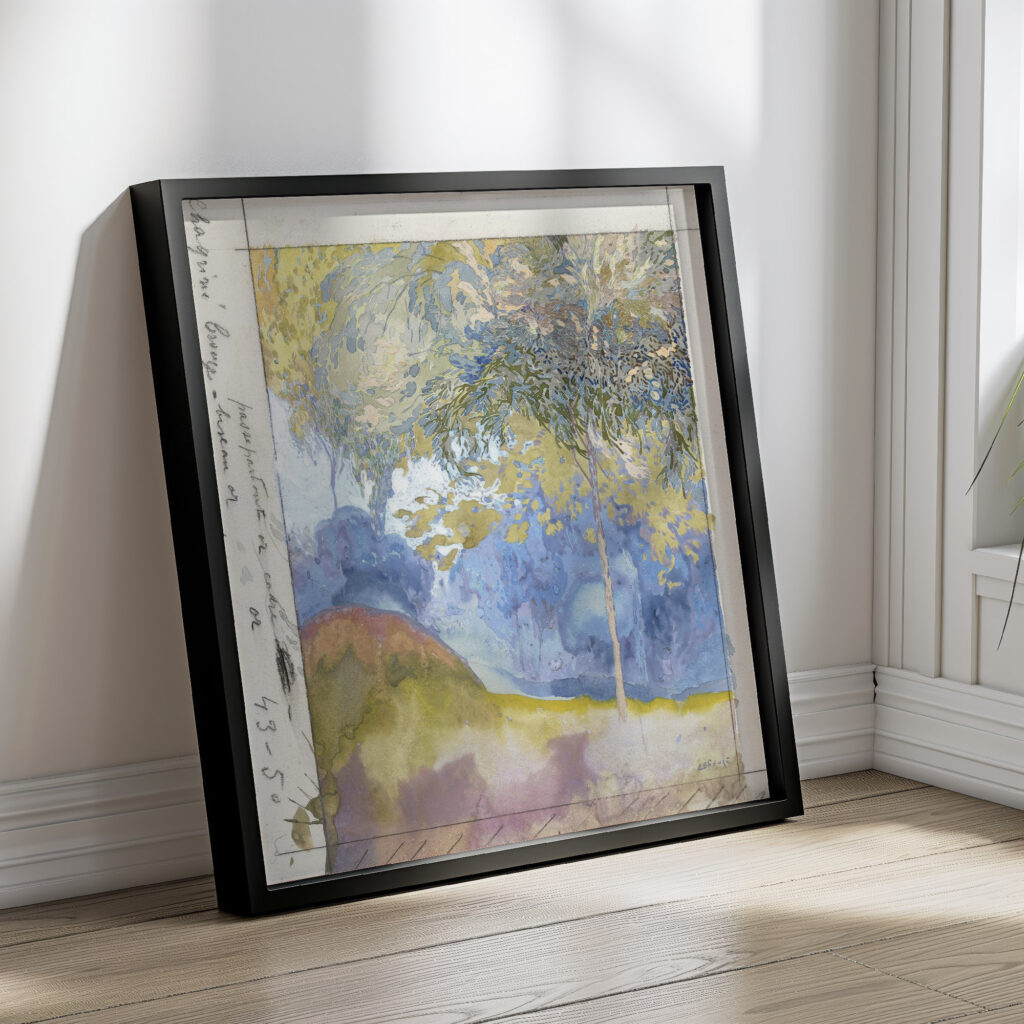 Boomrijk landschap 1878 Georges de Feure 4 mockup