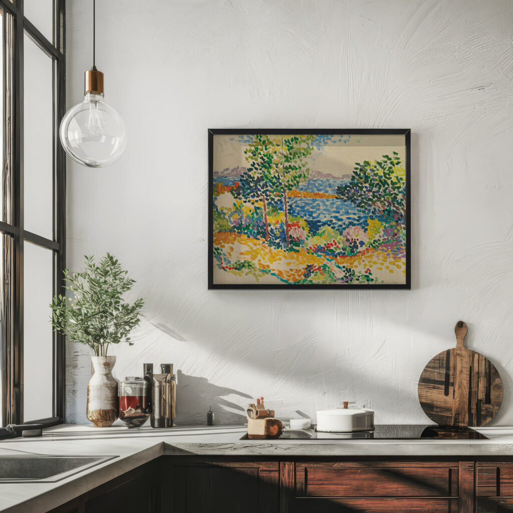 Bord De Mer En Mediterranee Henri Edmond Cross 6 mockup