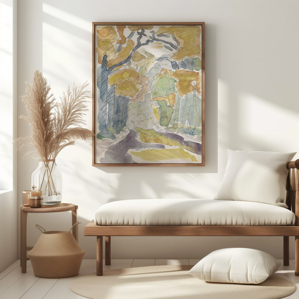 Bospad in de herfst 1916 Reijer Stolk 5 mockup