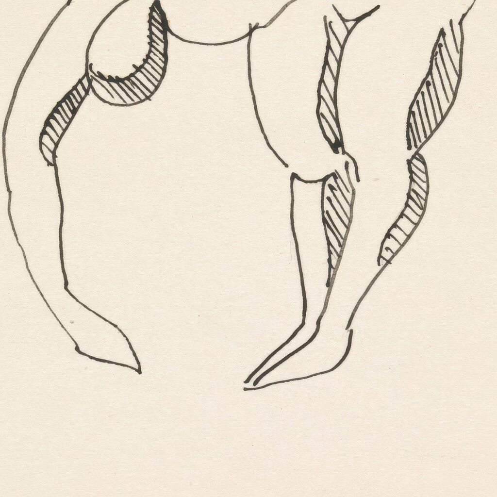 Bowing Figure 1910 1915 Henri Gaudier Brzeska 8 mockup