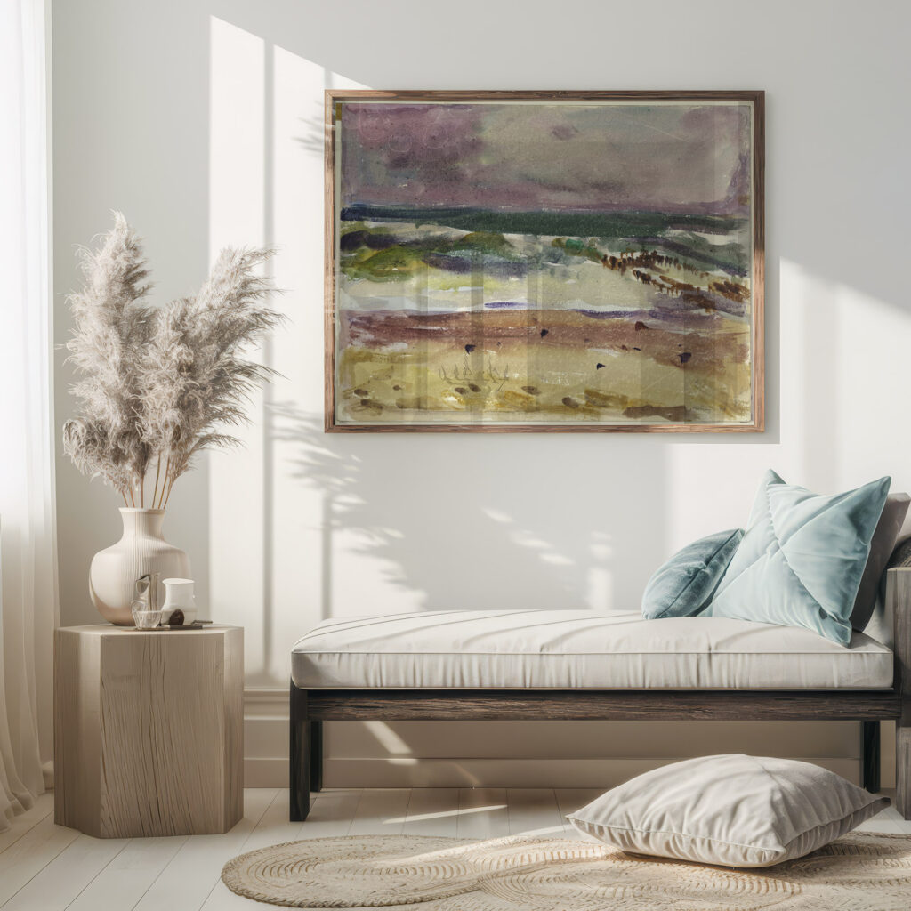 Brandung Motiv aus Sylt 1948 Arno Konig 5 mockup