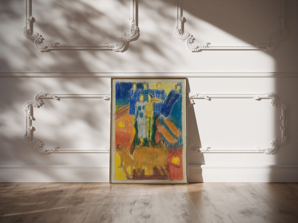 Brautliches Paar August Babberger video mockup