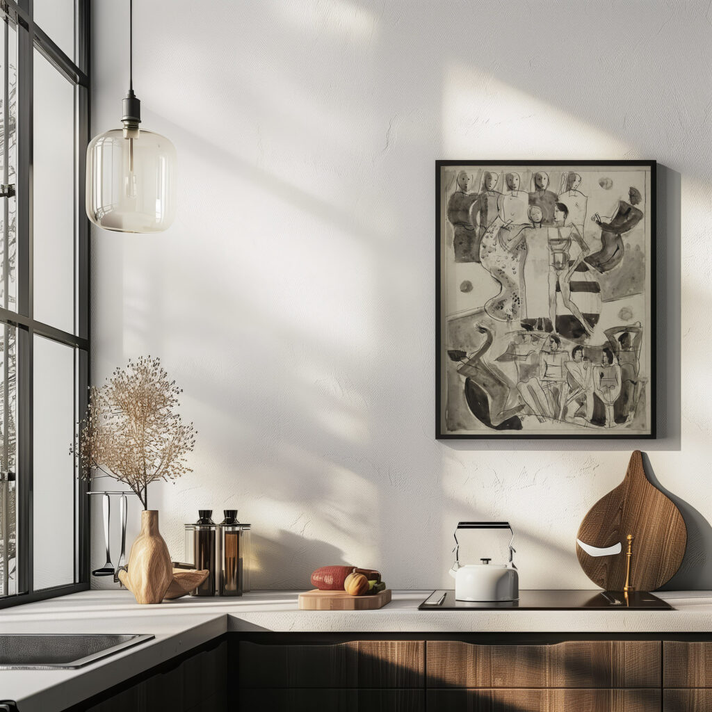 Brautliches Paar. August Babberger 6 mockup