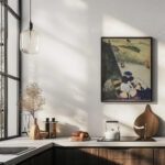 Bretons dans une barque Bretons in a Ferryboat 1889 Emile Bernard 6 mockup