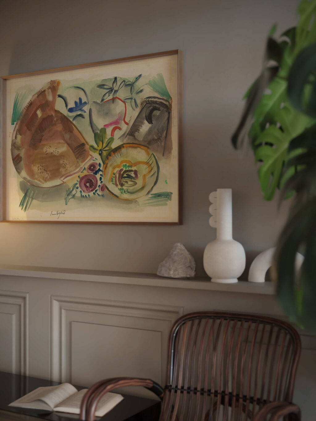 Broken pottery 1939 Frances Hodgkins video mockup