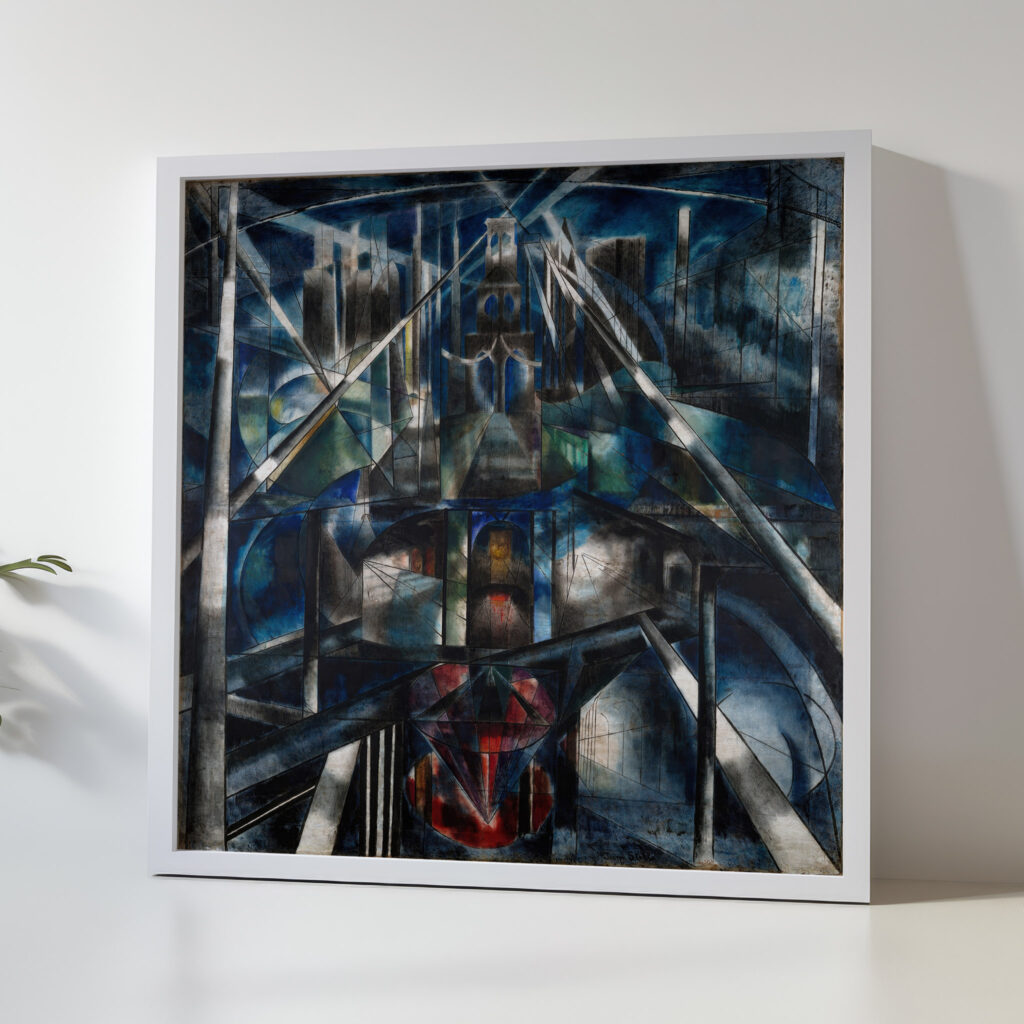 Brooklyn Bridge 1919–20 Joseph Stella 5 mockup