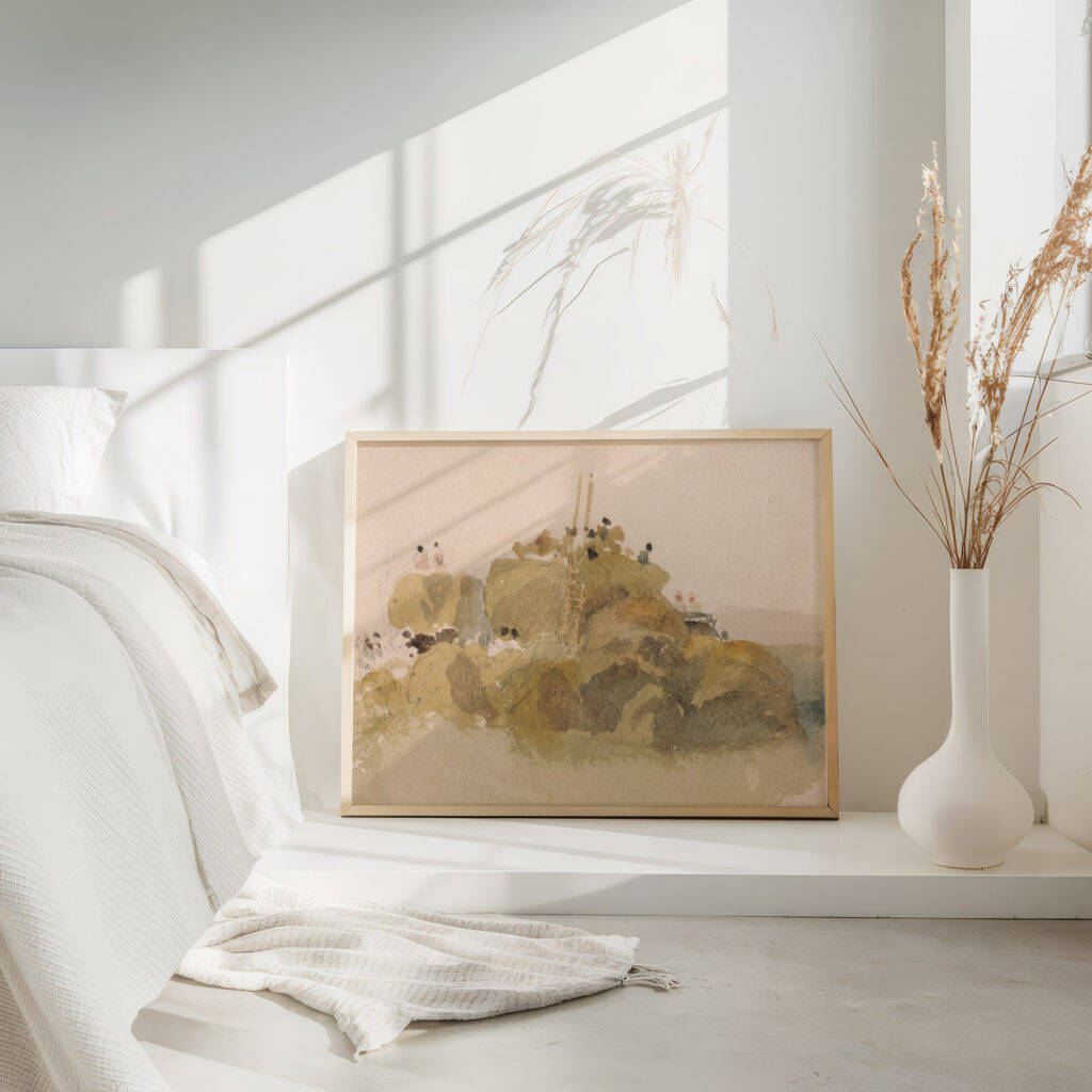 Building a Hayrick Peter DeWint 4 mockup