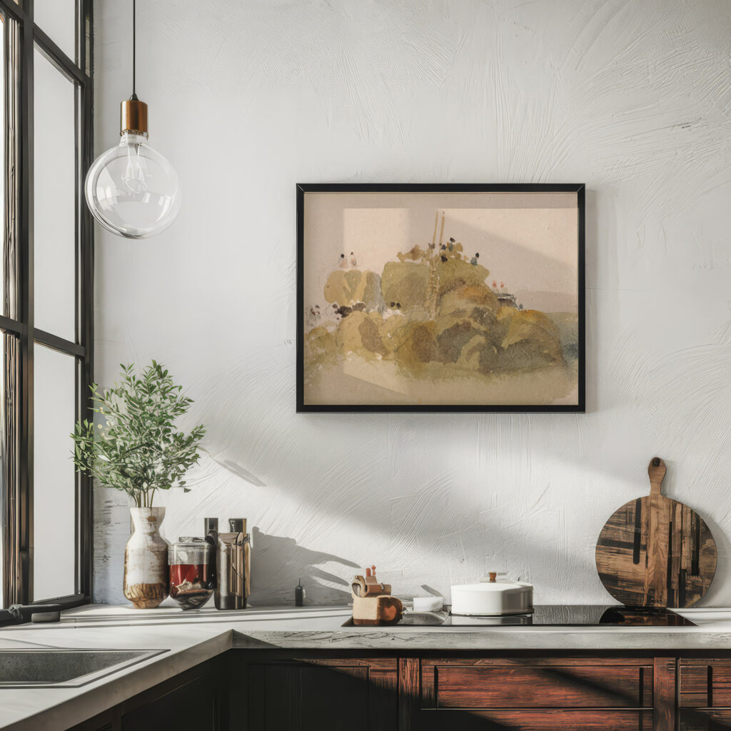 Building a Hayrick Peter DeWint 6 mockup