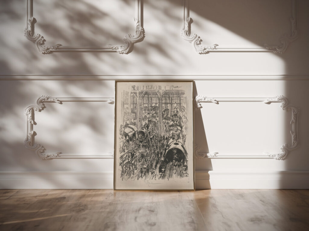 Building engines for the allies 1917 Joseph Pennell video mockup