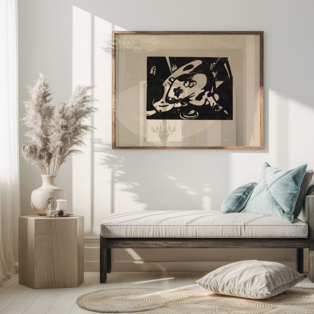 Bull 1912 Franz Marc 5 mockup