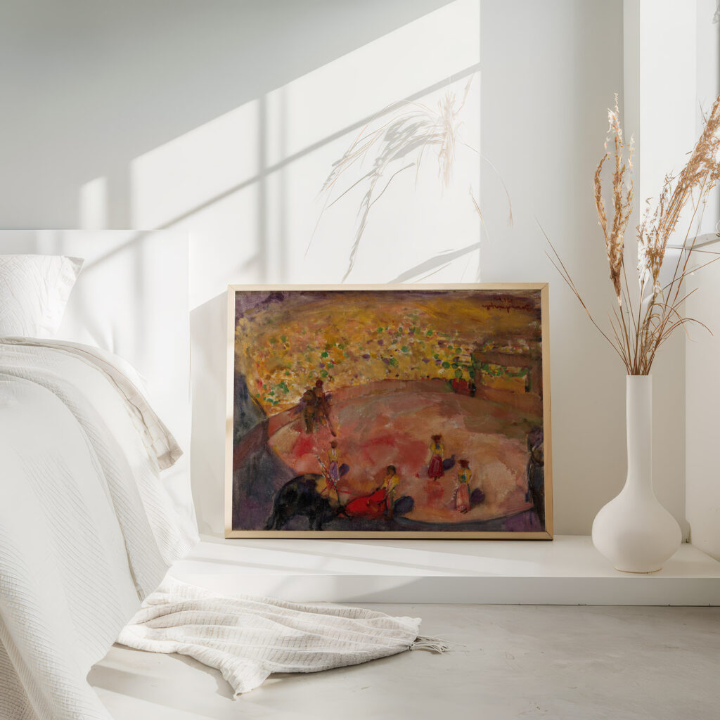 Bullfight 1912 Boris Anisfeld 4 mockup