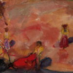 Bullfight 1912 Boris Anisfeld 8 mockup