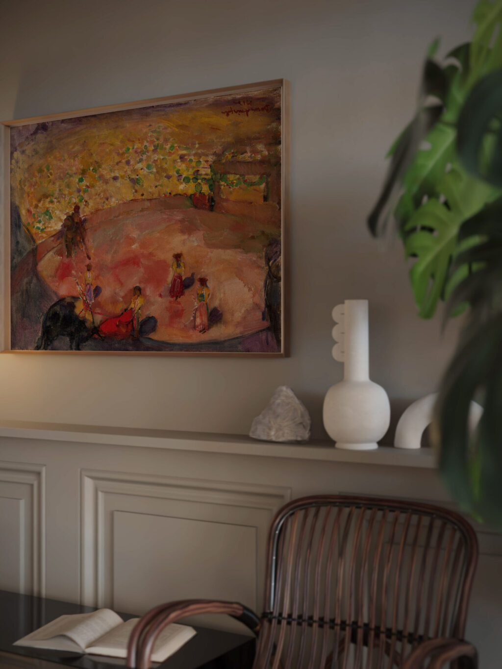 Bullfight 1912 Boris Anisfeld video mockup