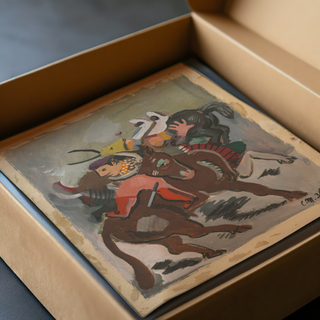 Bullfight 1936 Cyprian Majernik video mockup