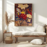 Bunter Sommerblumenstraus 1915 Christian Rohlfs 5 mockup