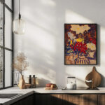 Bunter Sommerblumenstraus 1915 Christian Rohlfs 6 mockup