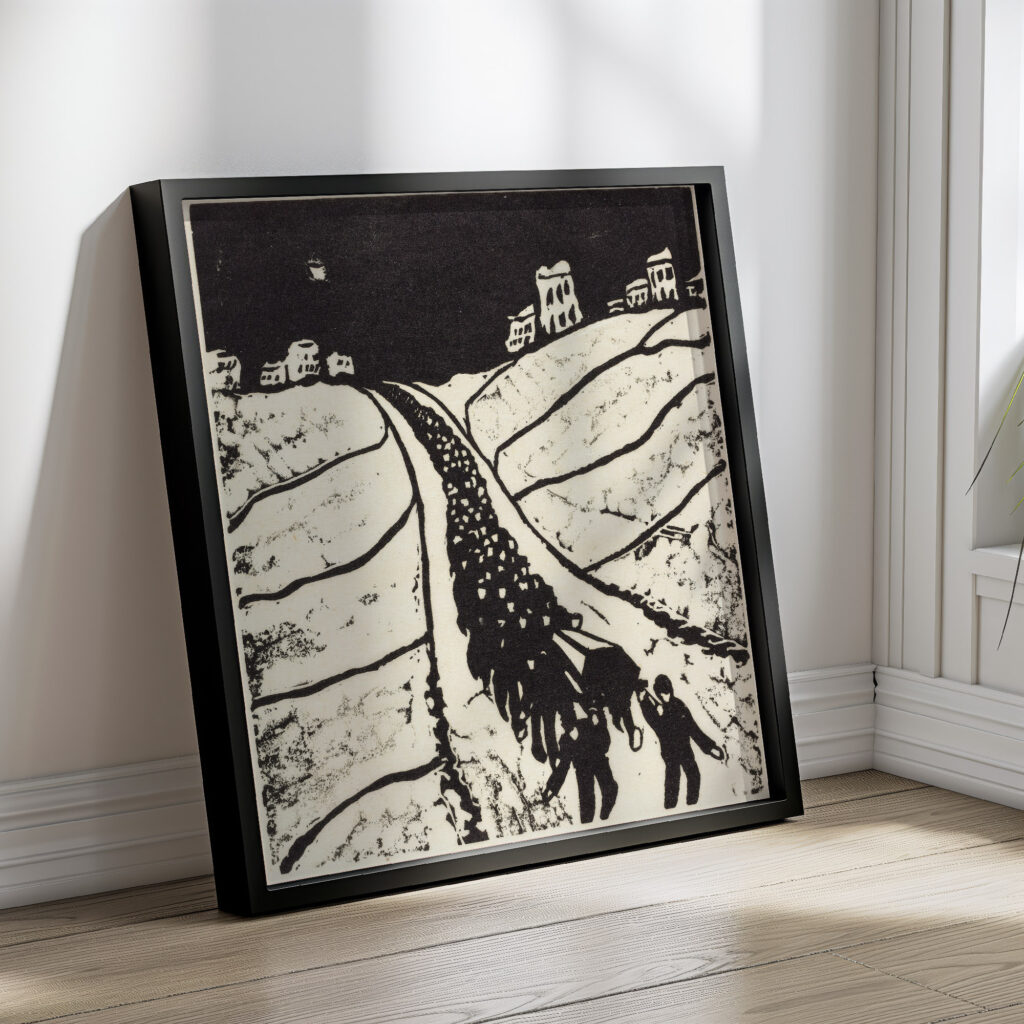 Burial Begrabnis 1916 Walter Gramatte 4 mockup