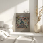 Bust of a Man in a Hat with Decorative Background 1937 Arnold Peter Weisz Kubincan 4 mockup