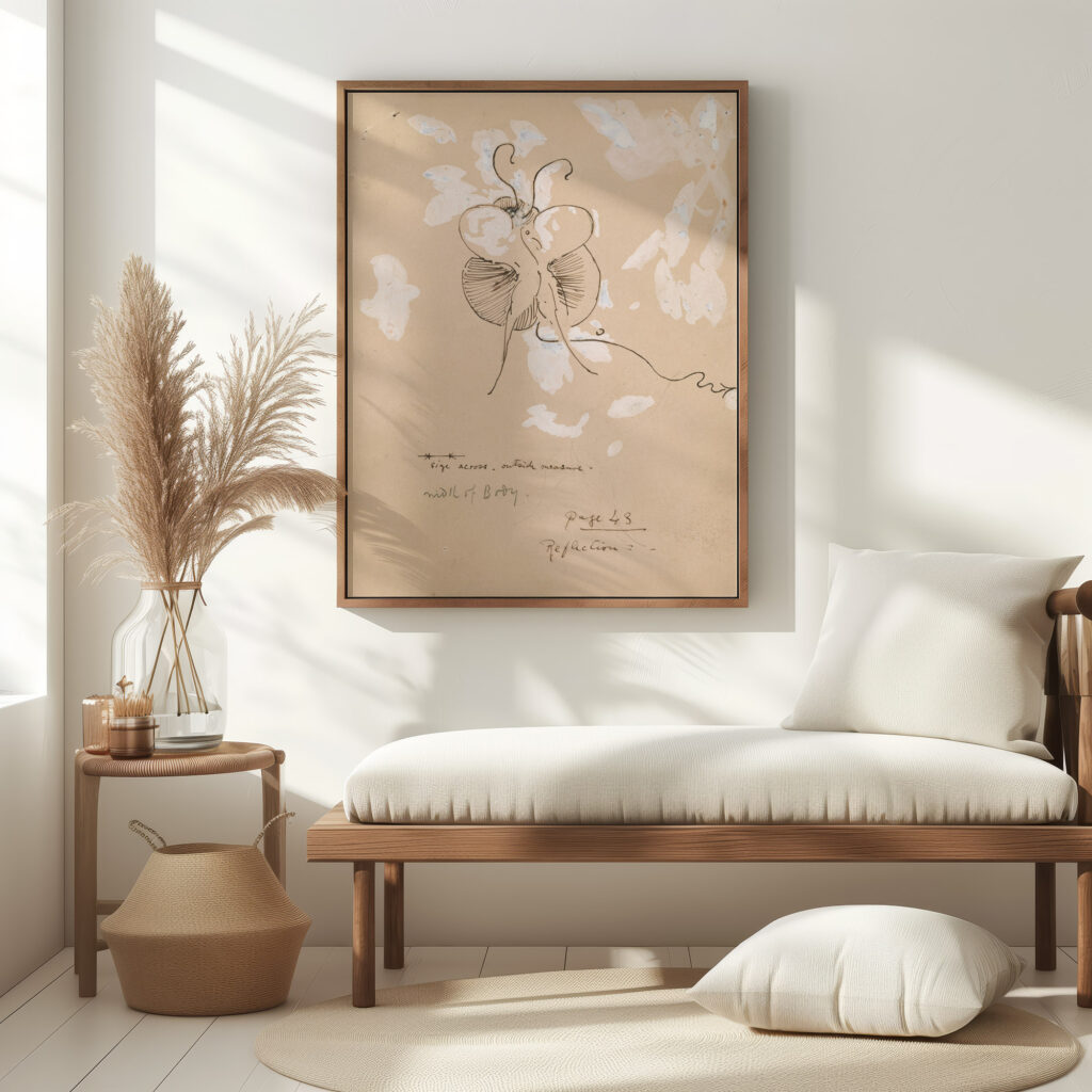 Butterfly 1899 James Abbott McNeill Whistler 5 mockup