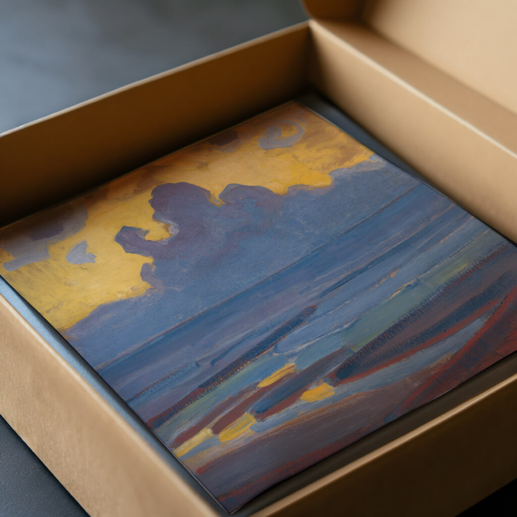 By the Sea 1909 Piet Mondrian video mockup