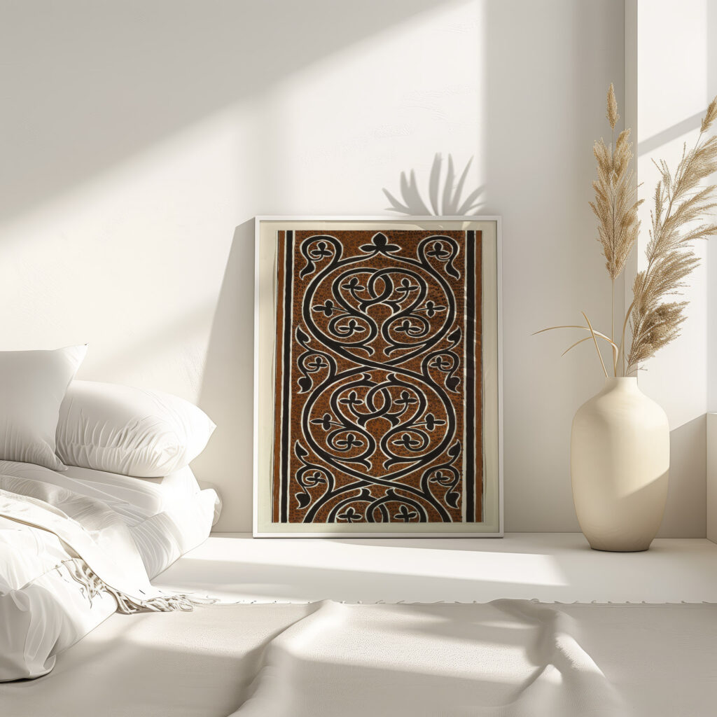 Byzantine Ornament ca 1900 Elizabeth A. Nedwill 4 mockup