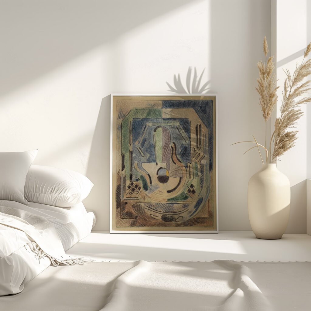 COMPOSITION 3 circa 1950 Albert Gleizes 4 mockup