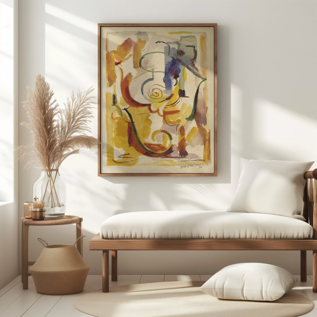 COMPOSITION 4 circa 1950 Albert Gleizes 5 mockup