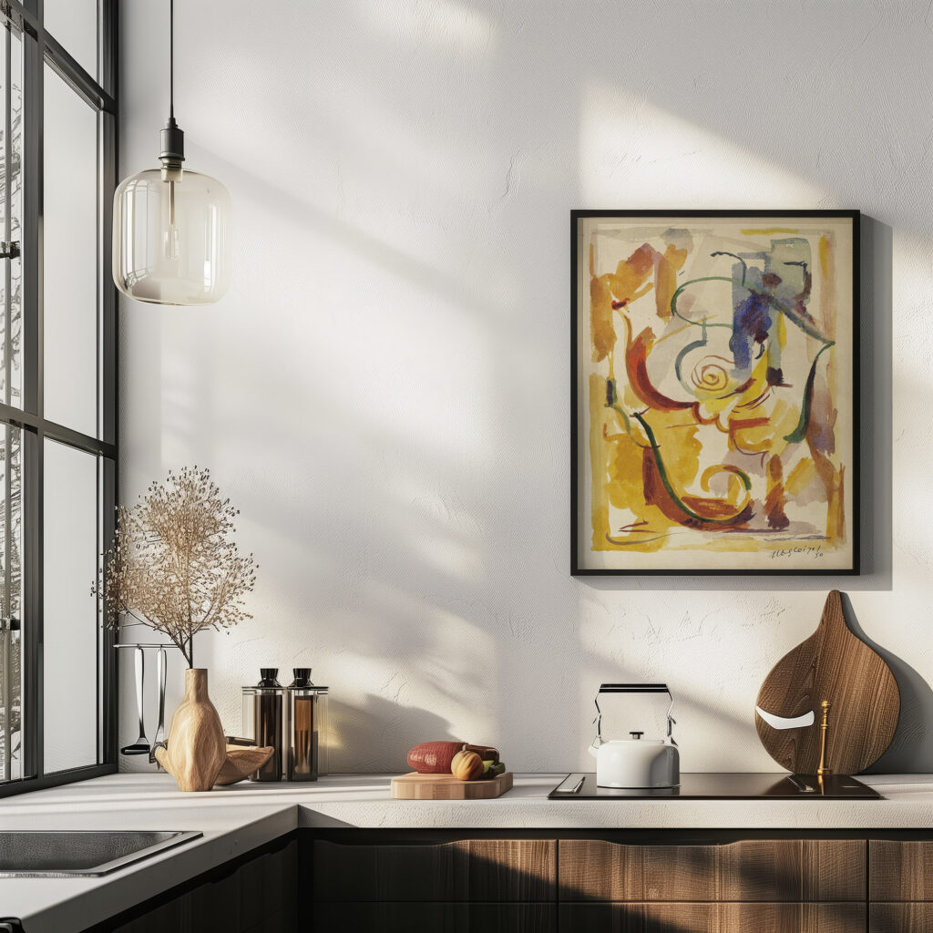 COMPOSITION 4 circa 1950 Albert Gleizes 6 mockup