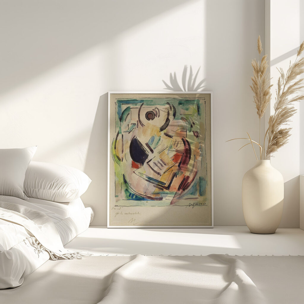 COMPOSITION circa 1950 Albert Gleizes 4 mockup