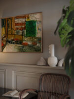 Cafe Terrace with Posters 1927 Saeki Yuzo video mockup