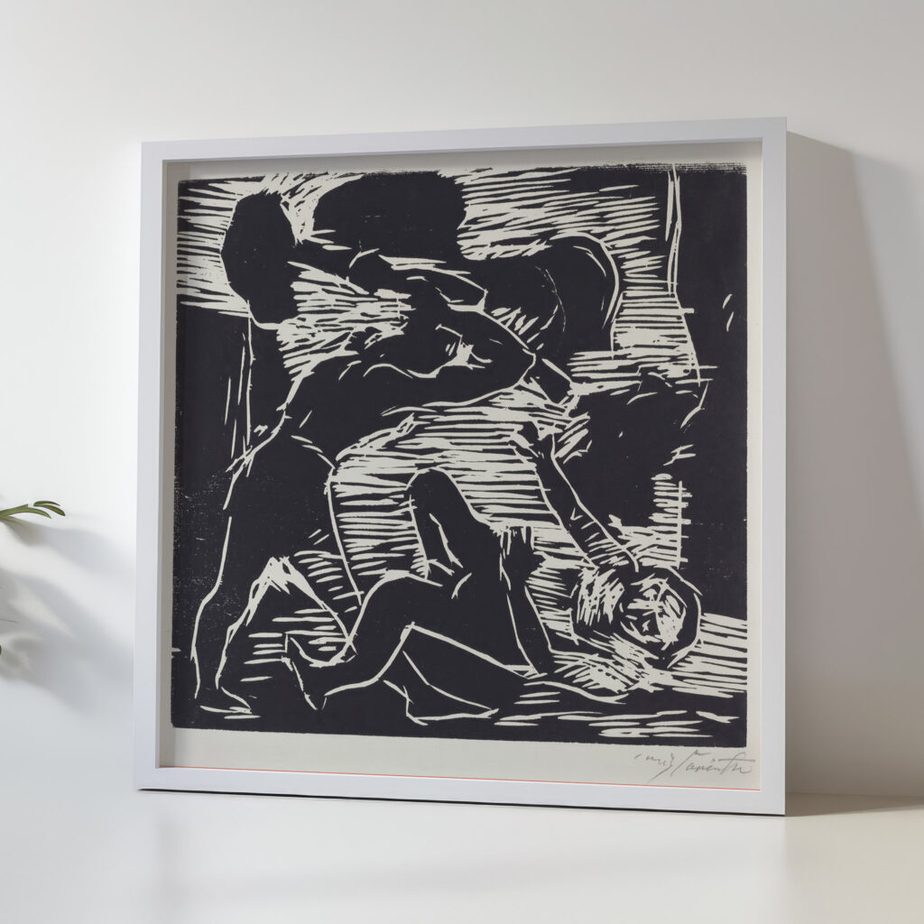 Cain and Abel Brudermord 1919 Lovis Corinth 5 mockup
