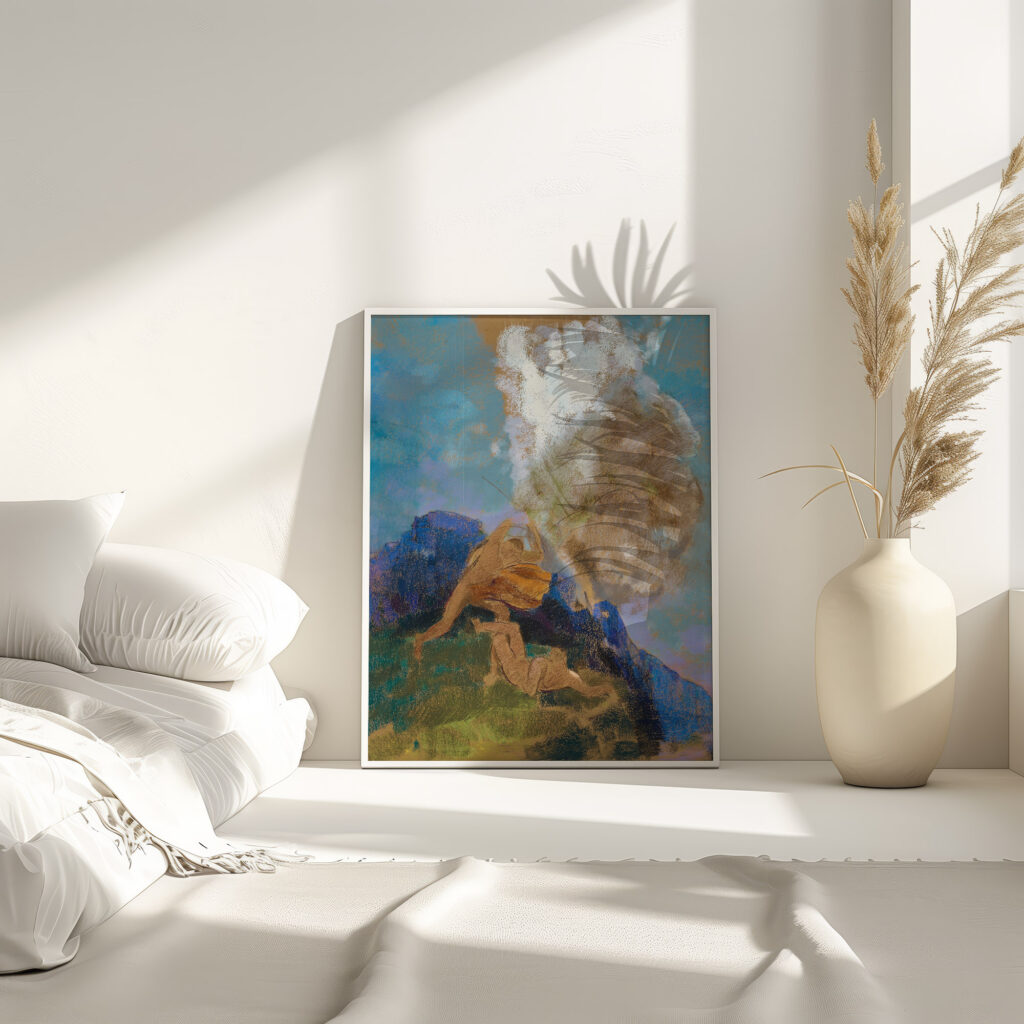 Cain et Abel Odilon Redon 4 mockup