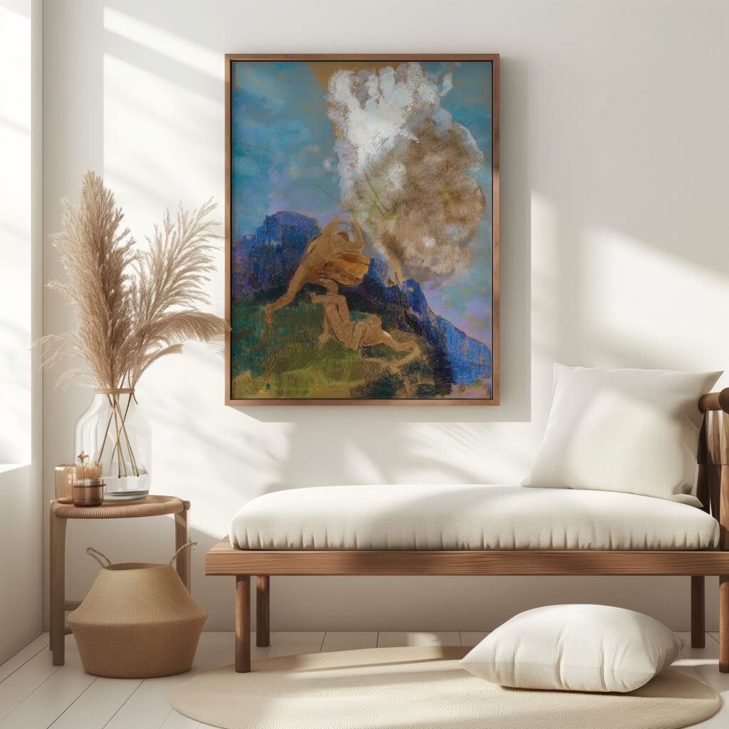 Cain et Abel Odilon Redon 5 mockup