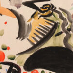 Calligraphic Interior ca. 1915 Henry Lyman Sayen 8 mockup