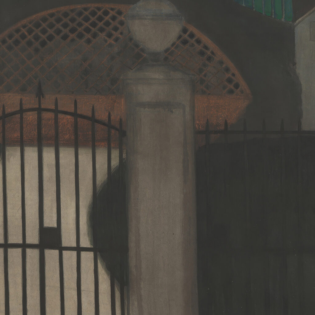 Calvarie en vagevuur te Oostende 1908 Leon Spilliaert 8 mockup