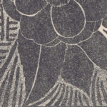 Camelia zwart rondom een doolhofachtig patroon 1920 Samuel Jessurun de Mesquita 8 mockup