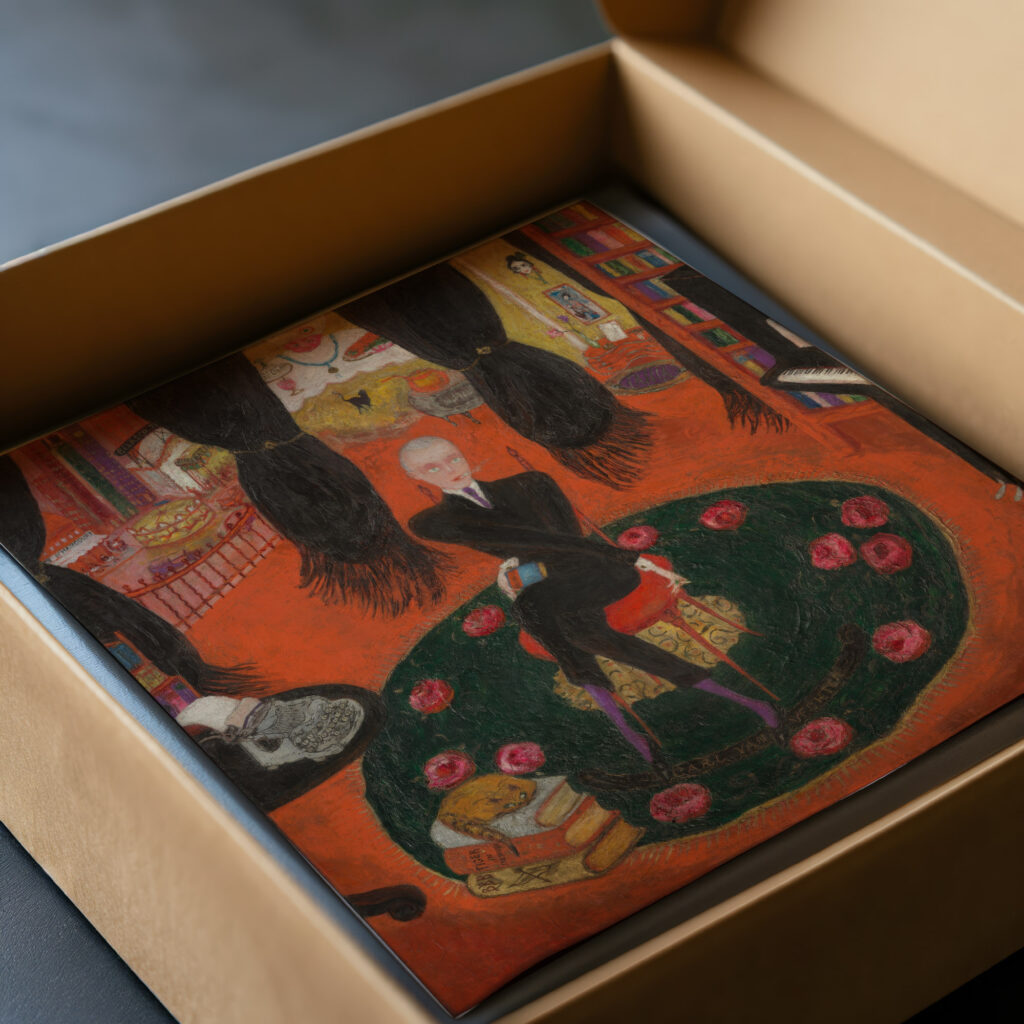 Carl Van Vechten 1922 Florine Stettheimer video mockup