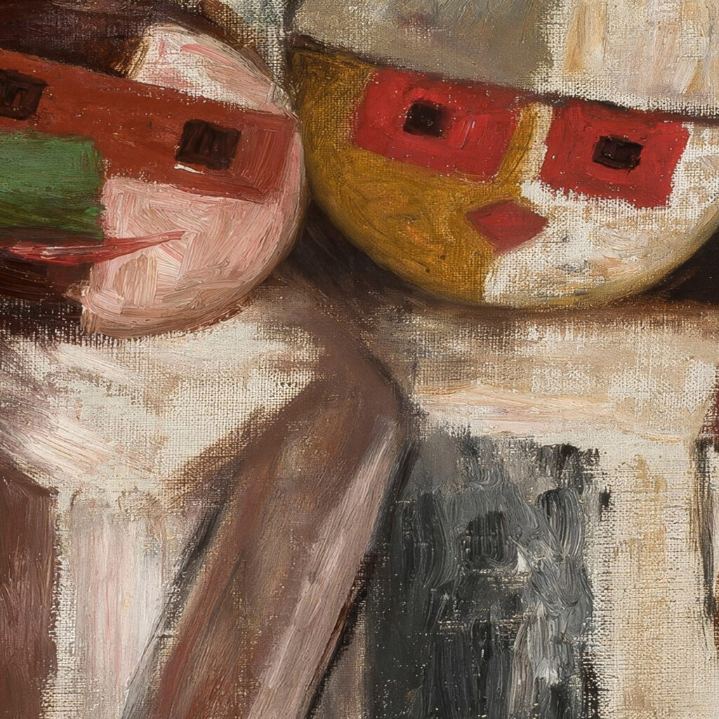 Carnival of children with a flag 1930 Tadeusz Makowski 8 mockup