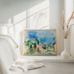 Castle with red towers 1930s Wilhelm Thony 4 mockup