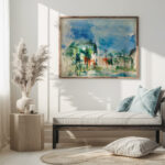 Castle with red towers 1930s Wilhelm Thony 5 mockup