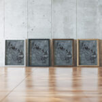 Castor and Pollux Gemini 1918 Stanislaw Ignacy Witkiewicz framed posters mockup
