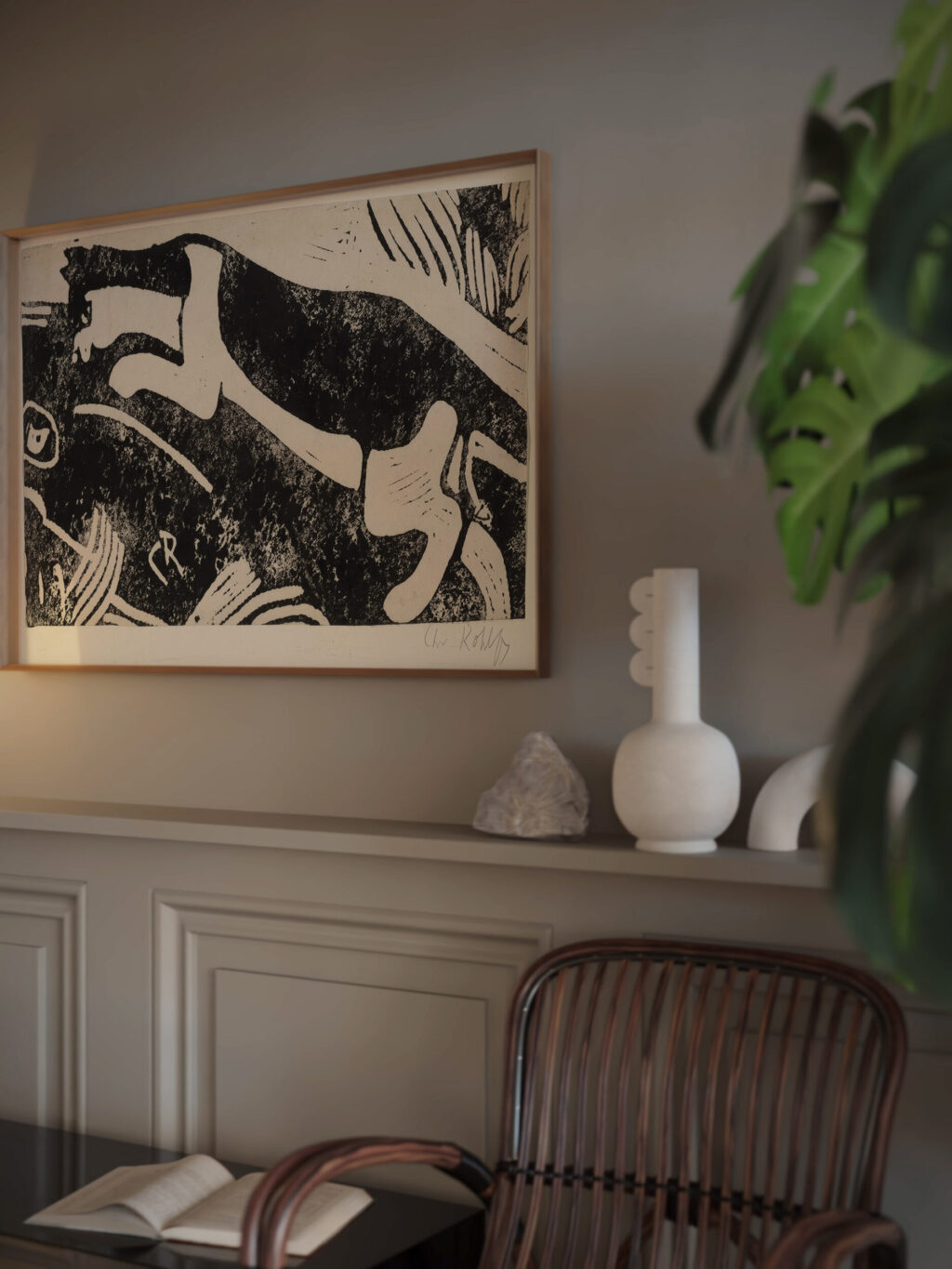 Cat and Mouse 1912 1913 Christian Rohlfs video mockup