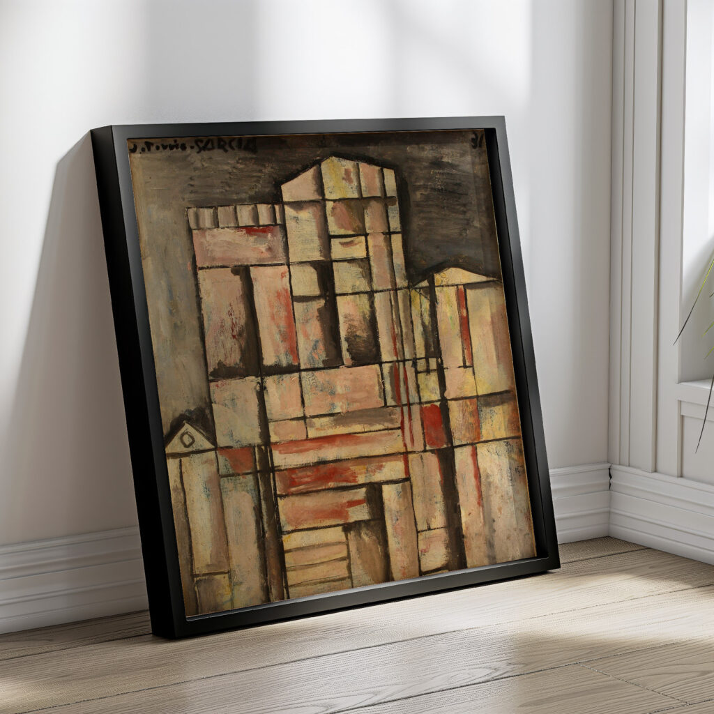 Cathedral construction 1931 Joaquin Torres Garcia 4 mockup