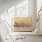 Cattle Watering at Sunset John Varley 4 mockup