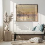 Cattle Watering at Sunset John Varley 5 mockup