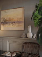 Cattle Watering at Sunset John Varley video mockup