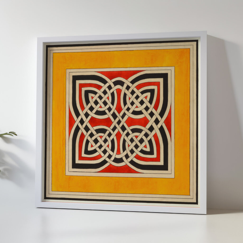 Celtic Ornament ca 1900 Elizabeth A. Nedwill 5 mockup