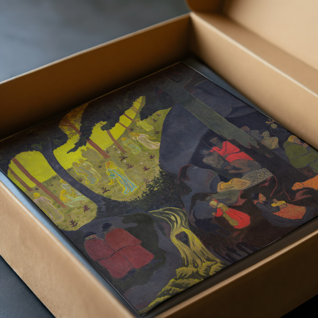 Celtic Tale 1894 Paul Serusier video mockup