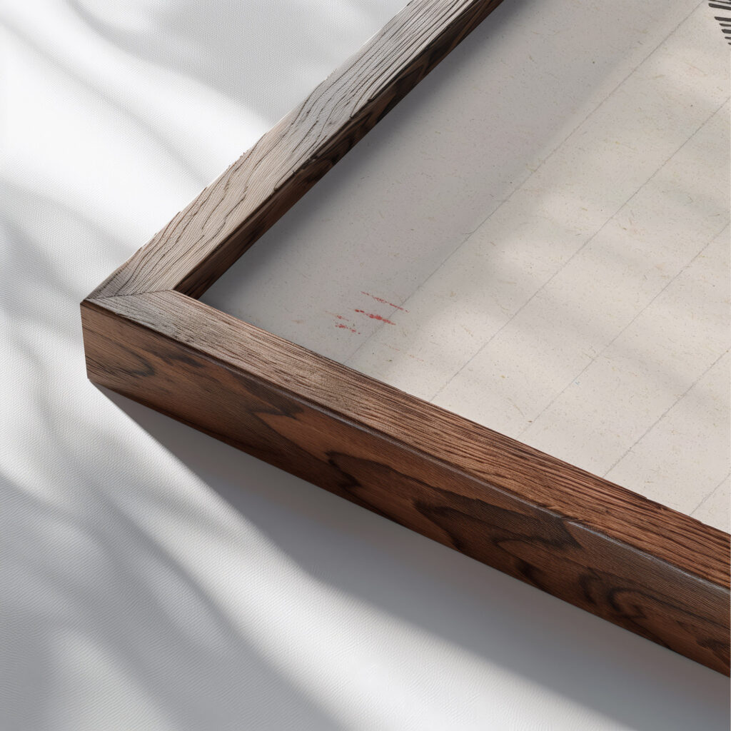 Ceremonieel danspaard 1942 Reijer Stolk 1 close up dark wood mockup