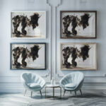 Cest Dans Une De Ses Promenades Quil Rencontra Nabuchodonosor Victor Hugo framed posters mockup